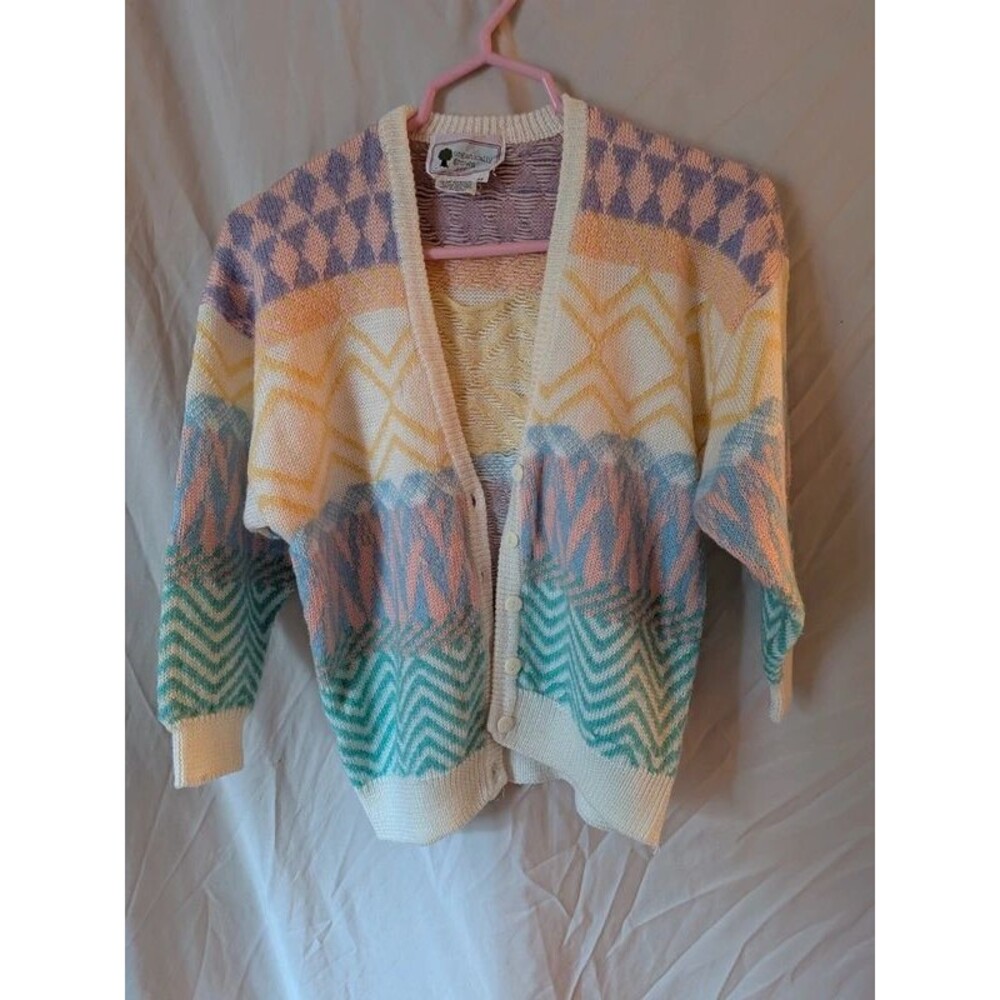 Vintage organically grown kids sweater medium